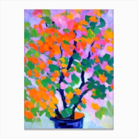 Abstract Bonsai Matisse Inspired Flower Canvas Print