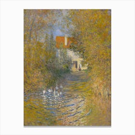 The Geese (1874), Claude Monet Canvas Print