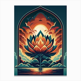 Lotus Flower 6 Canvas Print