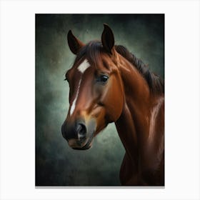 Horse With Mane 1 Canvas Print