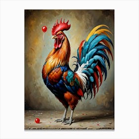 Rooster 3 Canvas Print