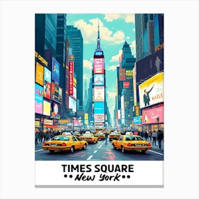 Times Square, New York Canvas Print