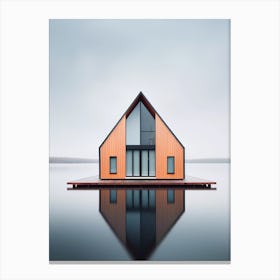 House On Water 1 Canvas Print