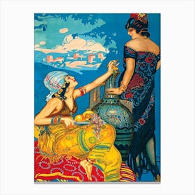 Ladies From Granada, Spain Canvas Print