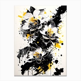 Lotus Flowers Canvas Print