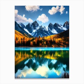 Mountain Lake 14 Canvas Print