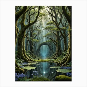 Swamp Canvas Print