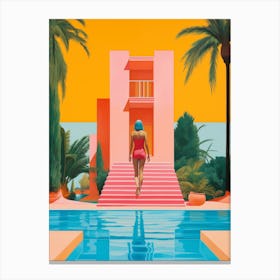 'The Pool' Canvas Print