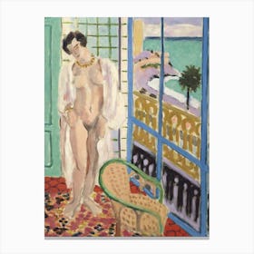 Henri Matisse Nu À La Fenêtre Canvas Print