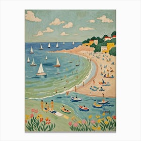 Day At The Seaside Canvas Print