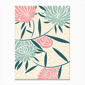 Floral Pattern Canvas Print