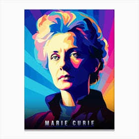 Marie Curie 2 Canvas Print