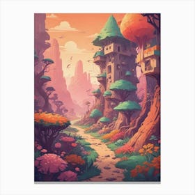 Pixel Art 2 Canvas Print