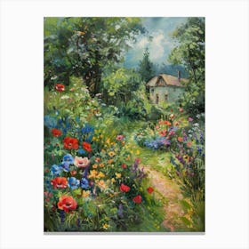 Garden In Bloom 2 Canvas Print