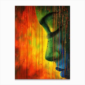 Abstract Of A Woman 40 Canvas Print