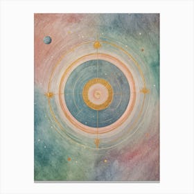 Planetary Universe Canvas Print