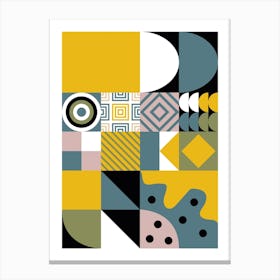 Bauhaus style 4 Canvas Print