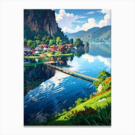 Kawaii 3 Canvas Print