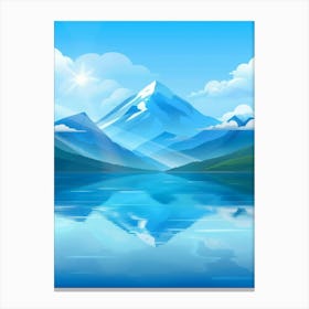 Mountain Landscape 18 Canvas Print