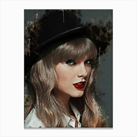 Taylor Swift 45 Canvas Print