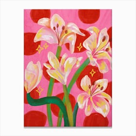 Lily Painting Canvas Print
