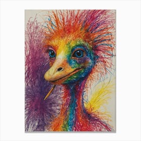 Ostrich Canvas Print