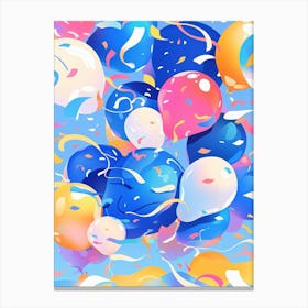 Colorful Balloons Canvas Print