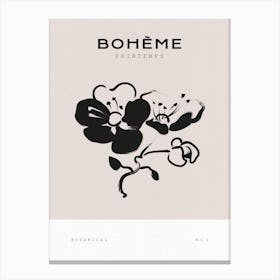 Boho Bohemian 1 Sweetbrier Canvas Print