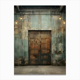 Distressed Brick 5 Canvas Print