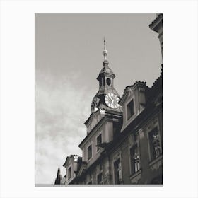 Spires Of Prague IV Canvas Print