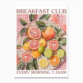 Breakfast Club Fruit Salad 1 Canvas Print