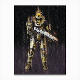 Halo Master Chief Canvas Print