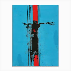 Christ On The Cross Canvas Print