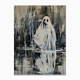 Ghost In The Water 1 Canvas Print