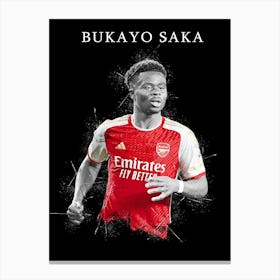 Bukayo Saka Canvas Print