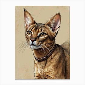 Bengal Cat 1 Canvas Print