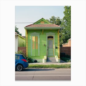 New Orleans Architecture XII on Film Canvas Print