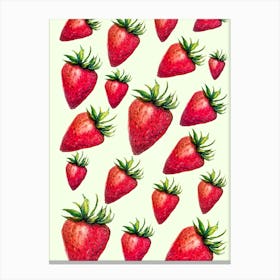 Strawberry dreams Canvas Print