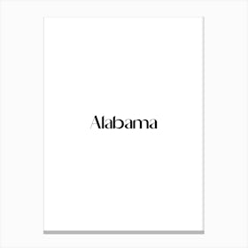 Alabama Logo Canvas Print