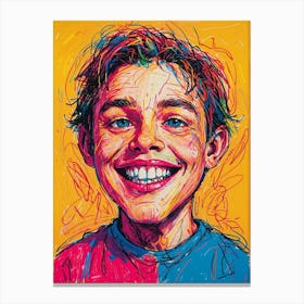 Joey face Canvas Print