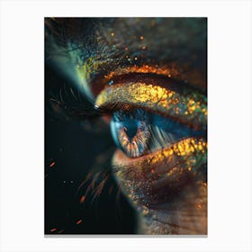 Eye Of A Woman 2 Canvas Print