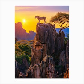 Lion King Canvas Print