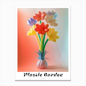 Dreamy Inflatable Flowers Poster Gaillardia 2 Canvas Print