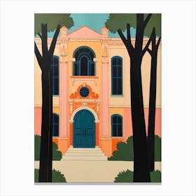 House Of Trees Canvas Print