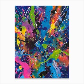 Splatters 1 Canvas Print