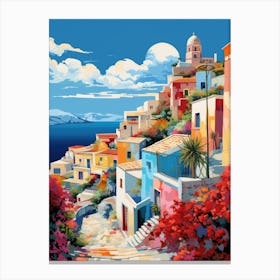 Greece Village 1 Canvas Print