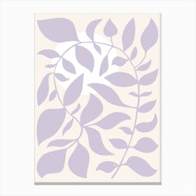 Pastel Plant Canvas Print