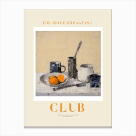 Bridge Breakfast Club 1 Canvas Print