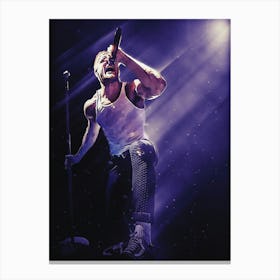 Superstars Dan Reynolds Imagine Dragons Concert Canvas Print