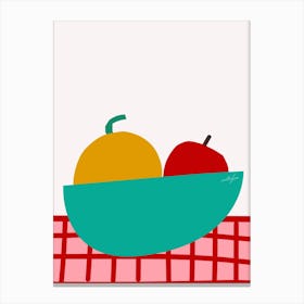 Fruit Bowl 2 Canvas Print